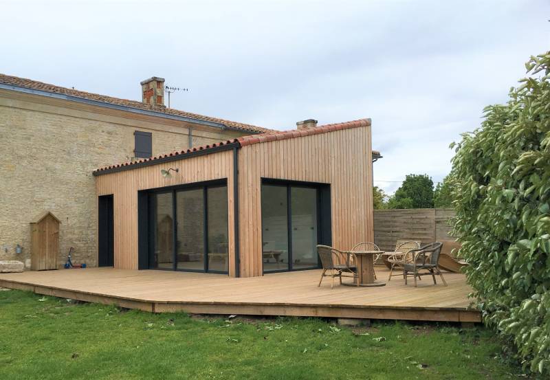 faire construire une extension de maison en bois sans permis de construire à Strasbourg près de Obernai